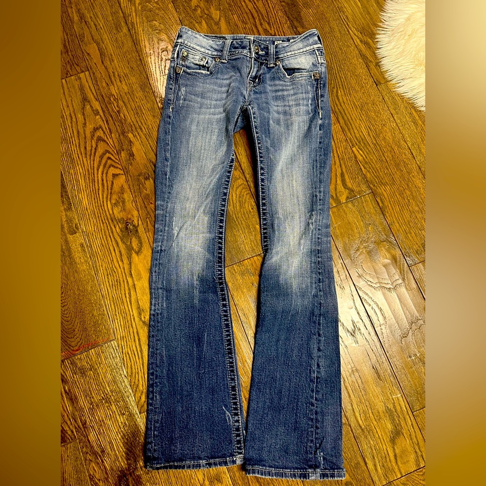 Miss Me jeans designed for the Buckle
